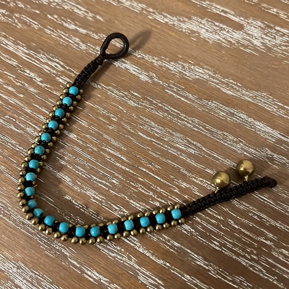 Turquoise bead bracelet - Picture 4 of 4